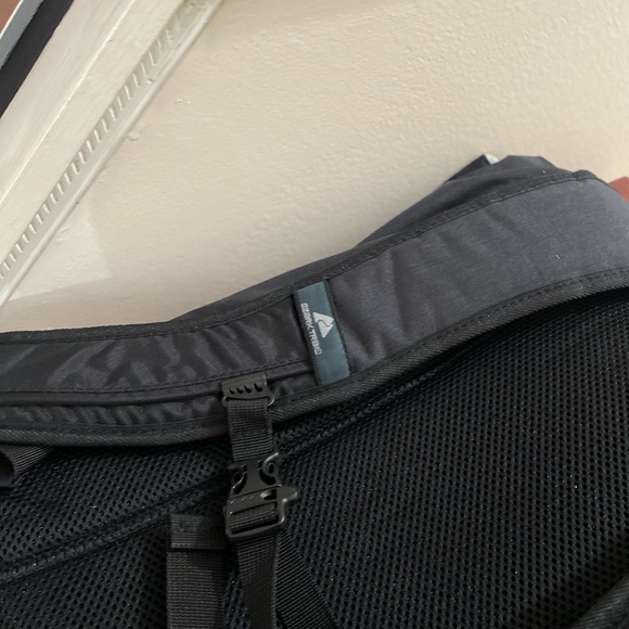 Ozark Trail Bell Mountain Roll Top Daypack in black - Picture 8 of 12